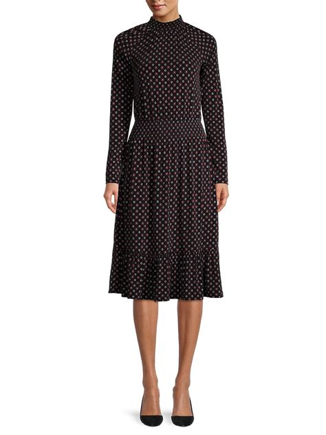 Shop MICHAEL Michael Kors Foulard Midi Dress 